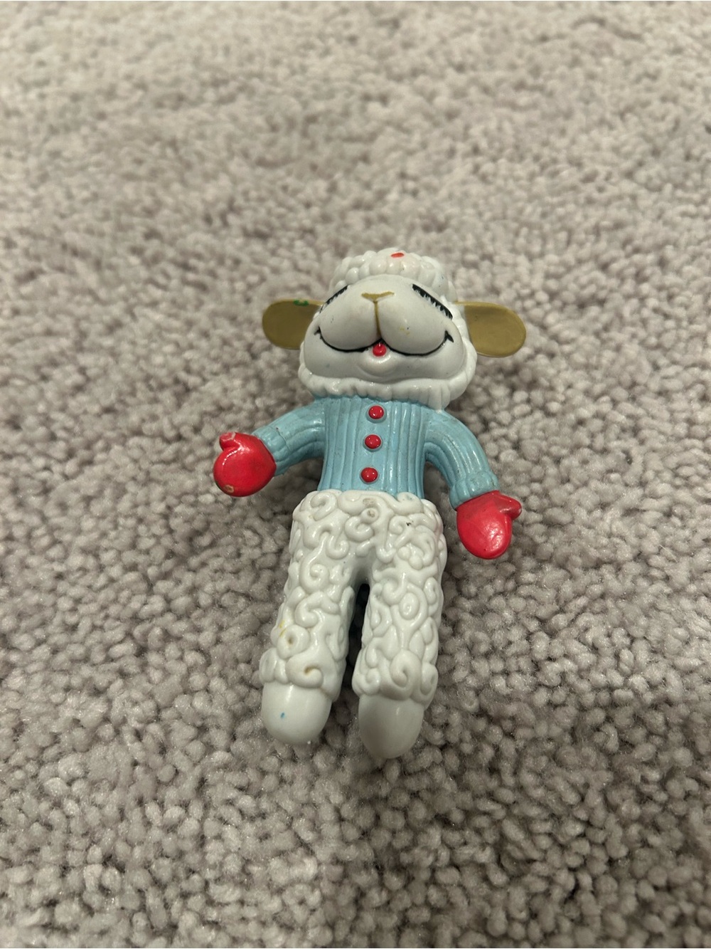 1993 Lamb Chop bendable figure by Just Toys - Picture 3 of 3